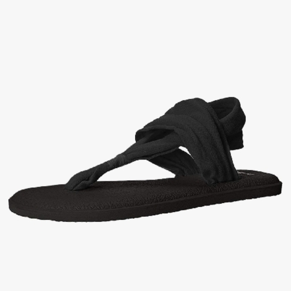 Like New Sz 8 Sanuk Tribal Print Yoga Sling Sandals - Picture 11 of 11